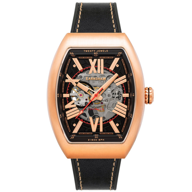 Thomas Earnshaw Supremacy Skeleton Automatic Rose Gold