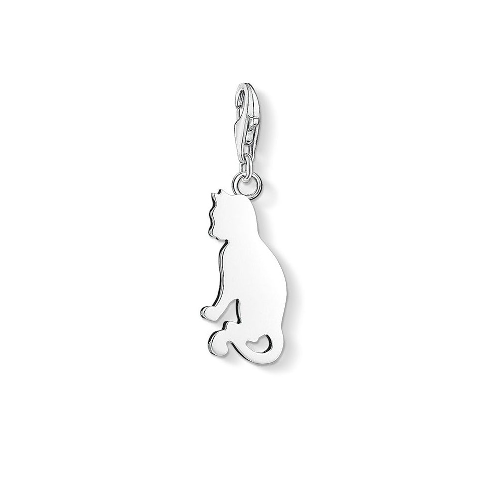 Cat Charm (Silver)
