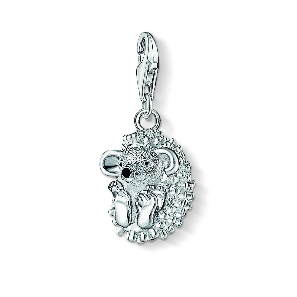 Hedgehog Charm (Silver)
