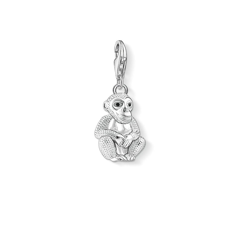 Monkey Charm (Silver)