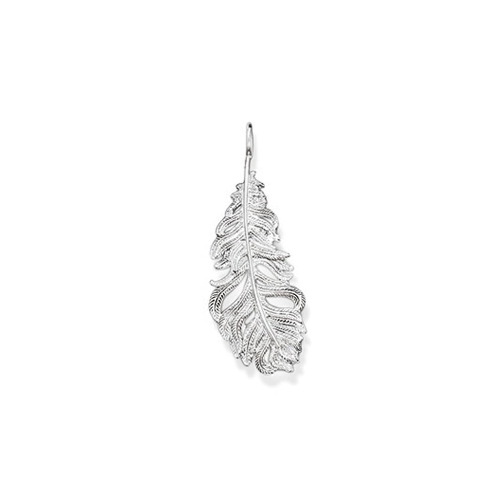 Feather Charm (Silver)