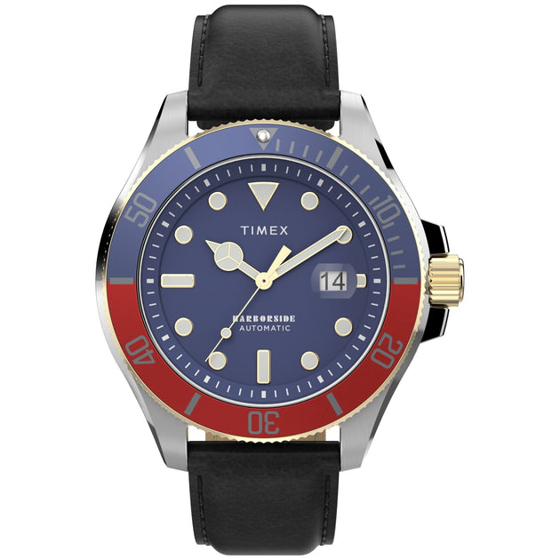 Timex Harborside Coast Automatic 43mm Blue