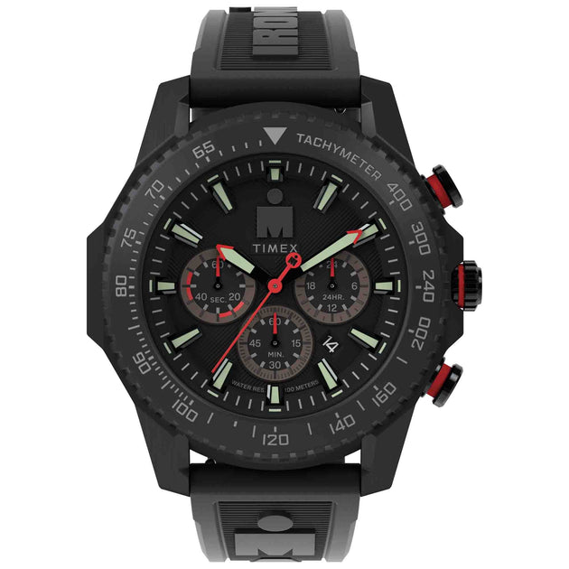 Timex Ironman Adrenaline Pro Chronograph 48mm Black Red