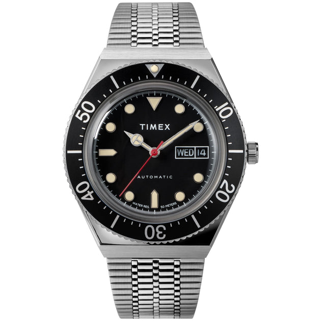 Timex M79 Automatic 40mm Silver Black