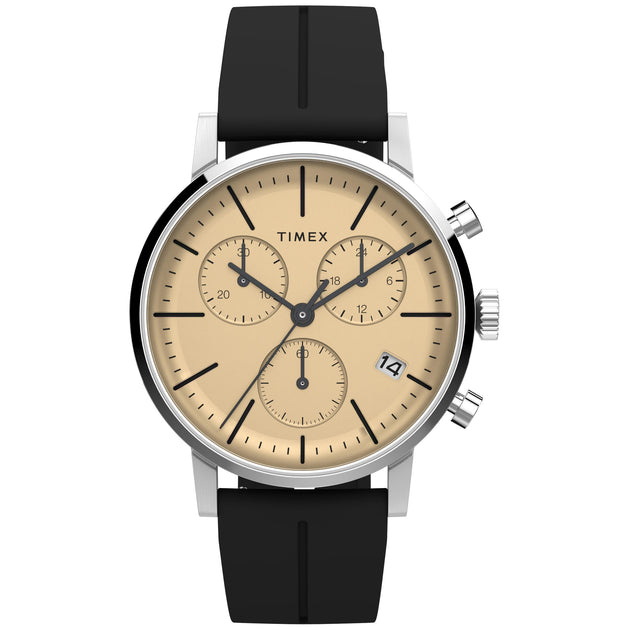 Timex Midtown Chronograph 40mm Champagne