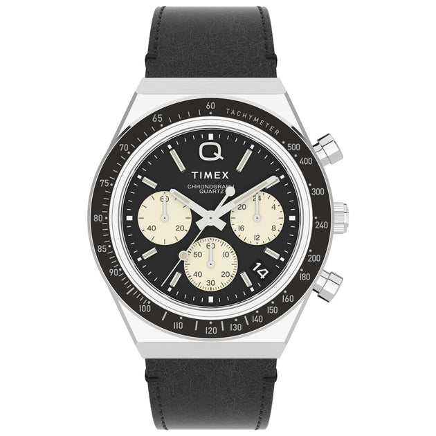 Timex Q Chronograph 40mm Black