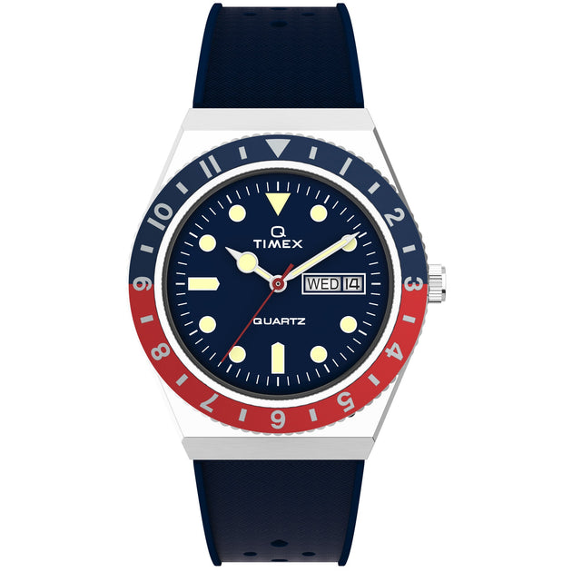 Timex Q Diver 38mm Blue
