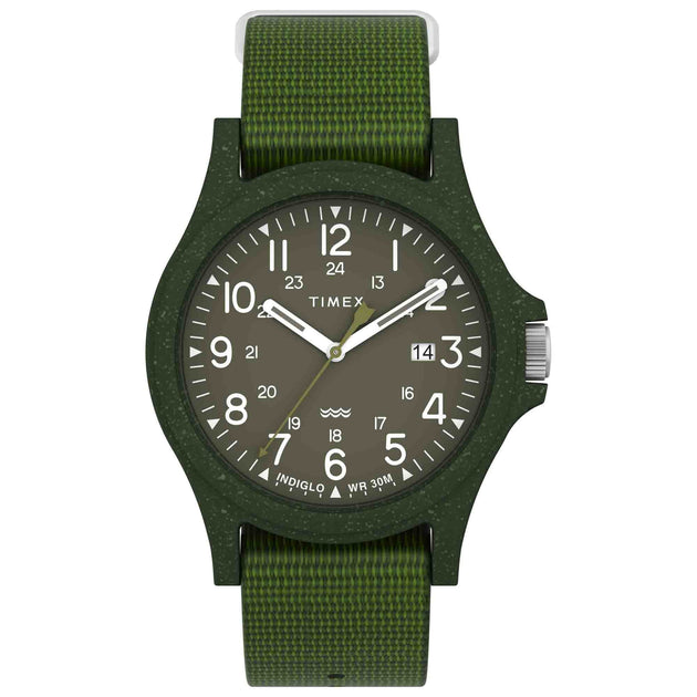 Timex Reclaim Ocean 40mm rPET Green