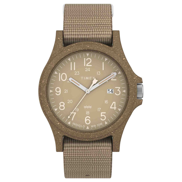 Timex Reclaim Ocean 40mm rPET Tan