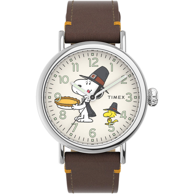 Timex Standard x Peanuts 40mm Snoopy Thanksgiving