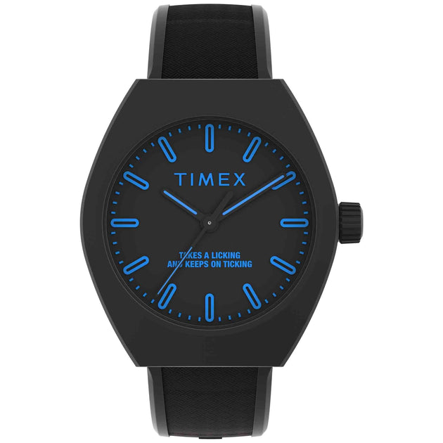 Timex Urban Pop Eco Ceramic 40 mm Black Blue