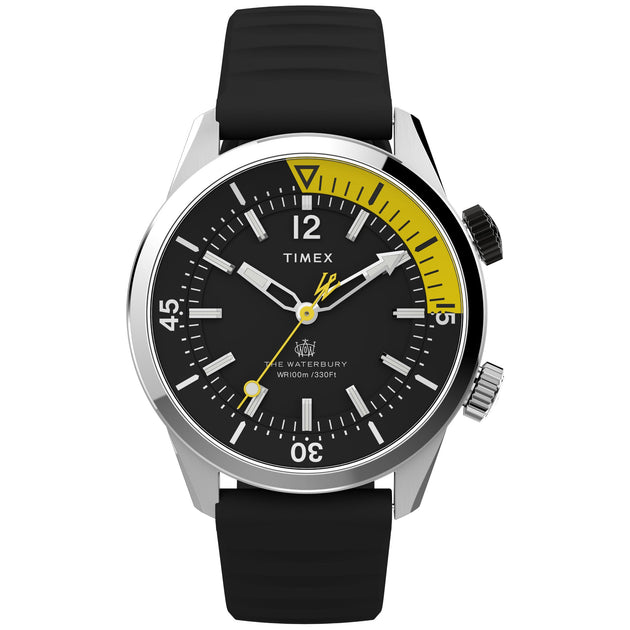 Timex Waterbury Diver 41mm All Black