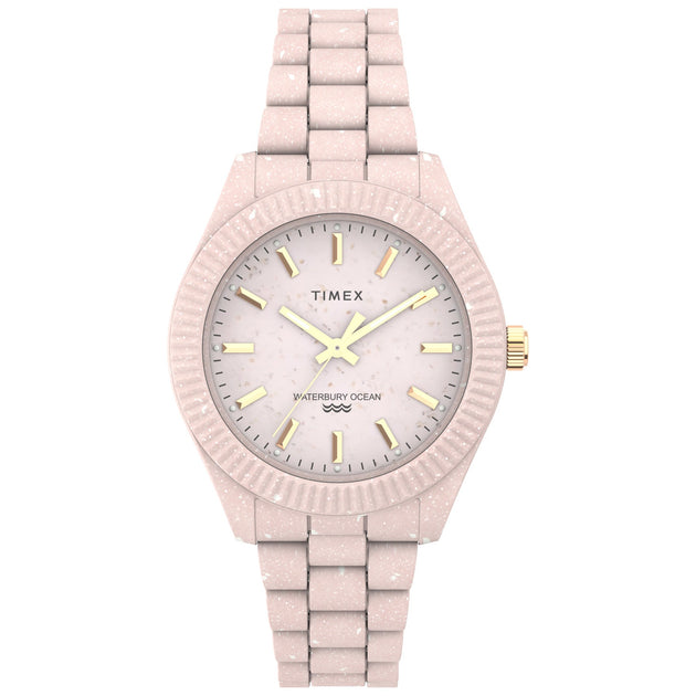 Timex Waterbury Ocean 37mm Recycled Plastic Pink