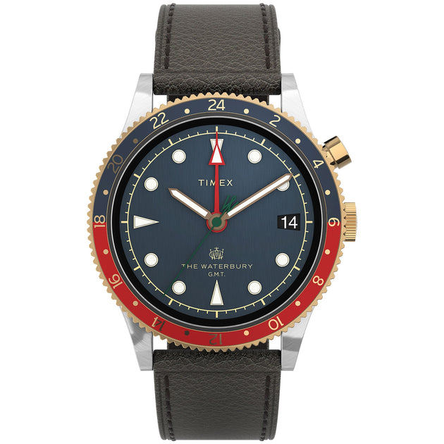 Timex Waterbury Traditional GMT 39mm Blue