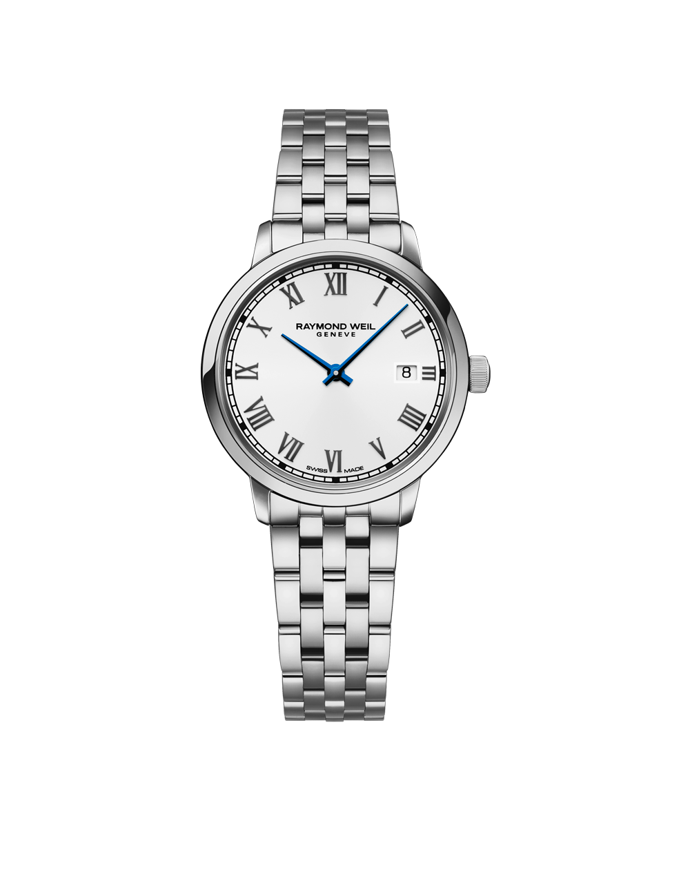 Toccata Ladies White Dial Stainless Steel Quartz Watch