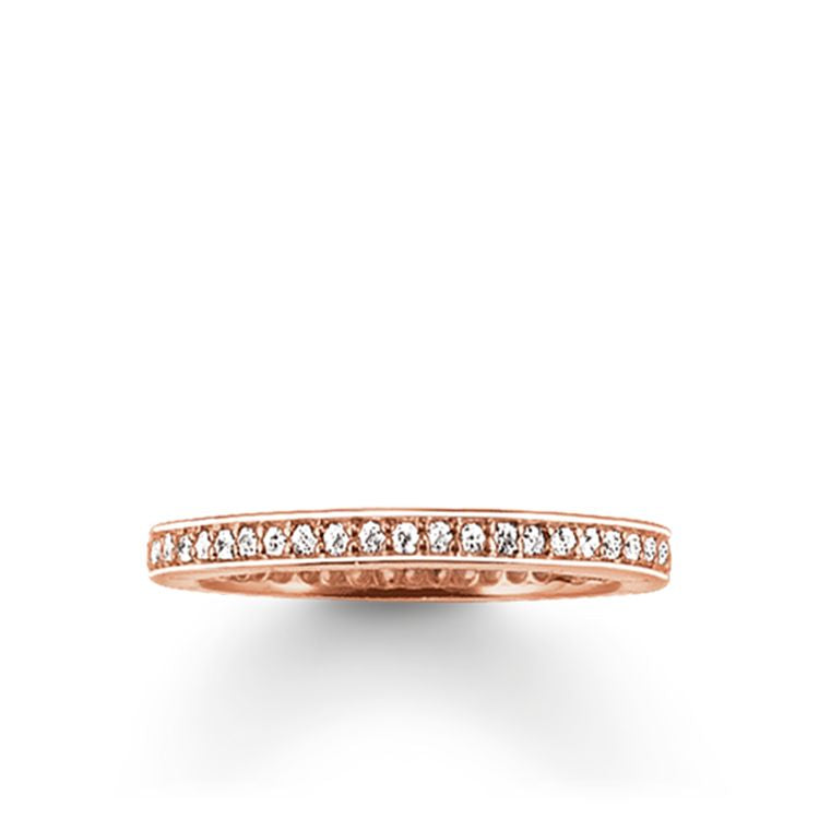 Classic Crystals Ring (Rose-Gold)