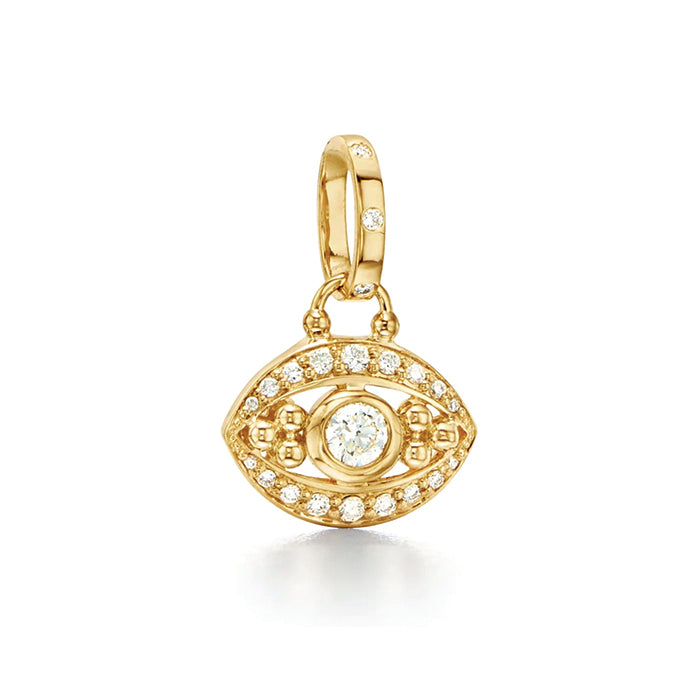 Temple St. Clair 18K Evil Eye Pendant- P31848-PVEYE