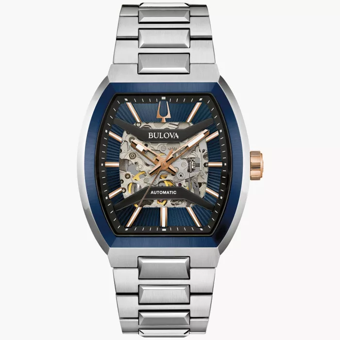 Bulova® Analogue 'Maquina' Men's Watch 98A319