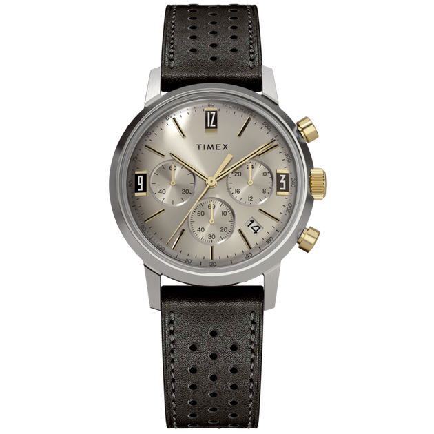 Timex Marlin Tachymeter Chronograph 40mm Gold