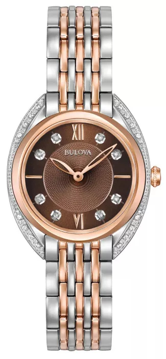 Bulova® Analogue 'Classic Diamond' Women's Watch 98R230