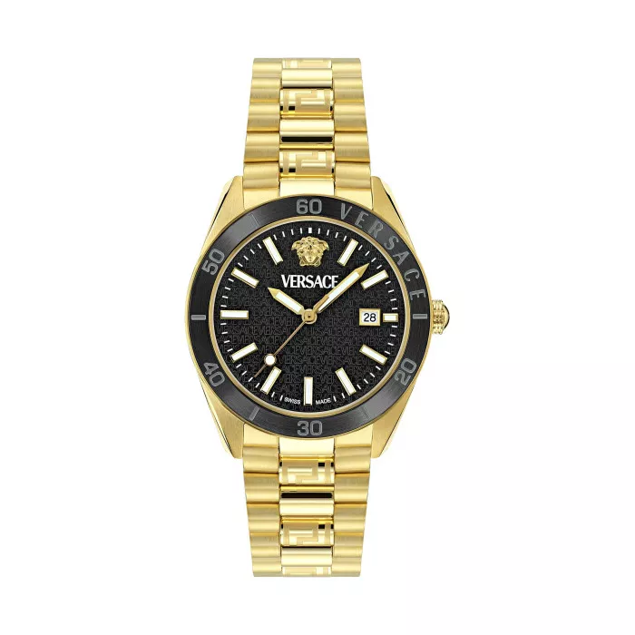 Versace® Analogue 'V-dome' Men's Watch VE8E00624