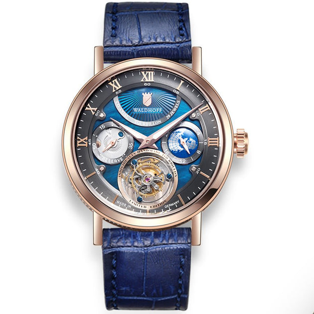 Waldhoff Ultramatic Tourbillon Carbon Bay RG Special Edition