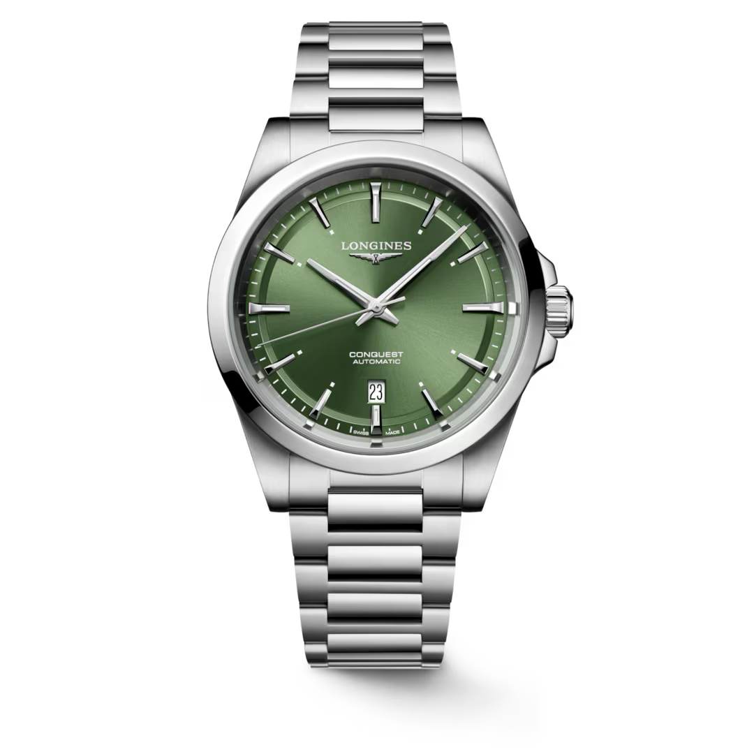 Conquest Automatic watch, Ø 41.00 mm, Stainless steel