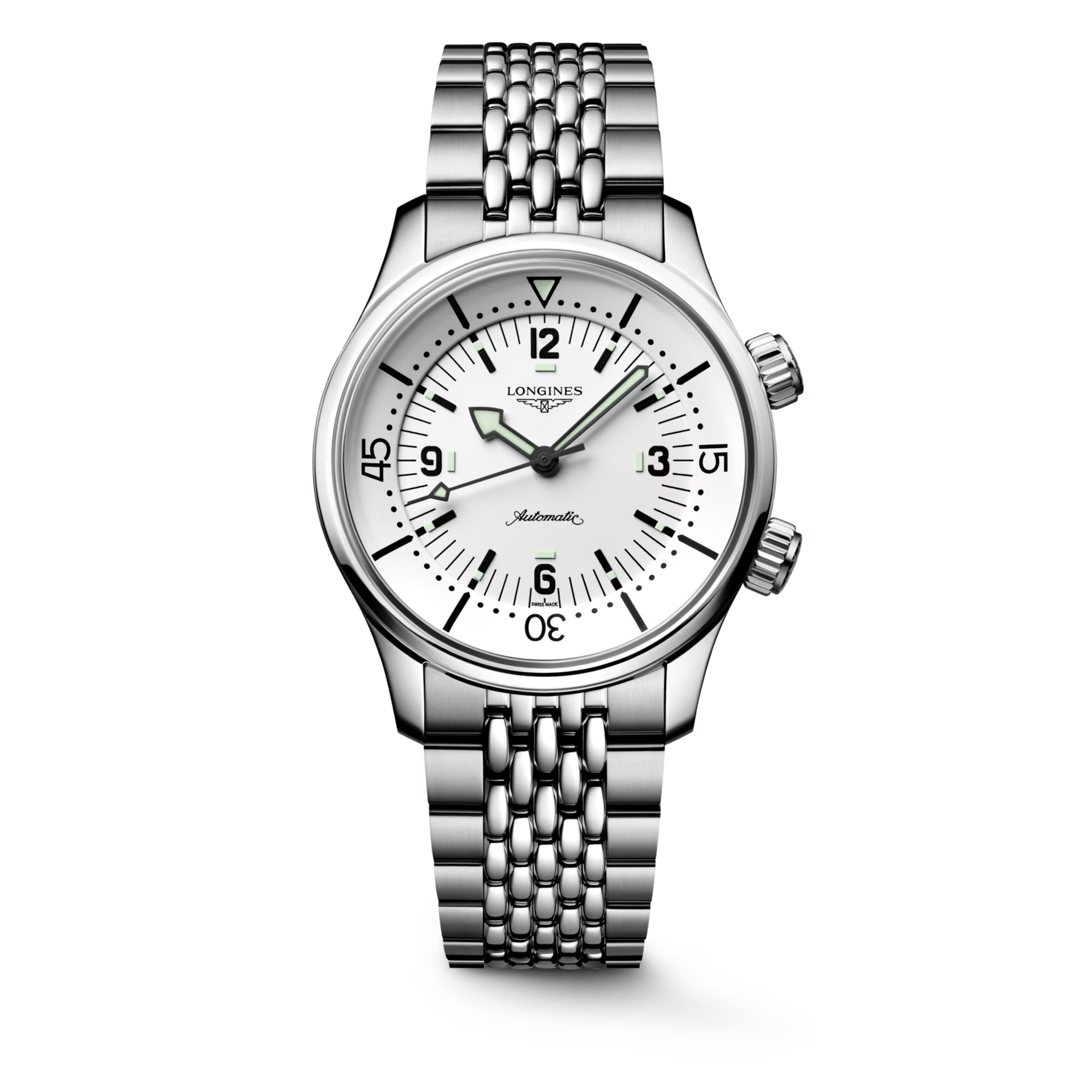 Legend Diver 39mm Stainless Steel Automatic Watch