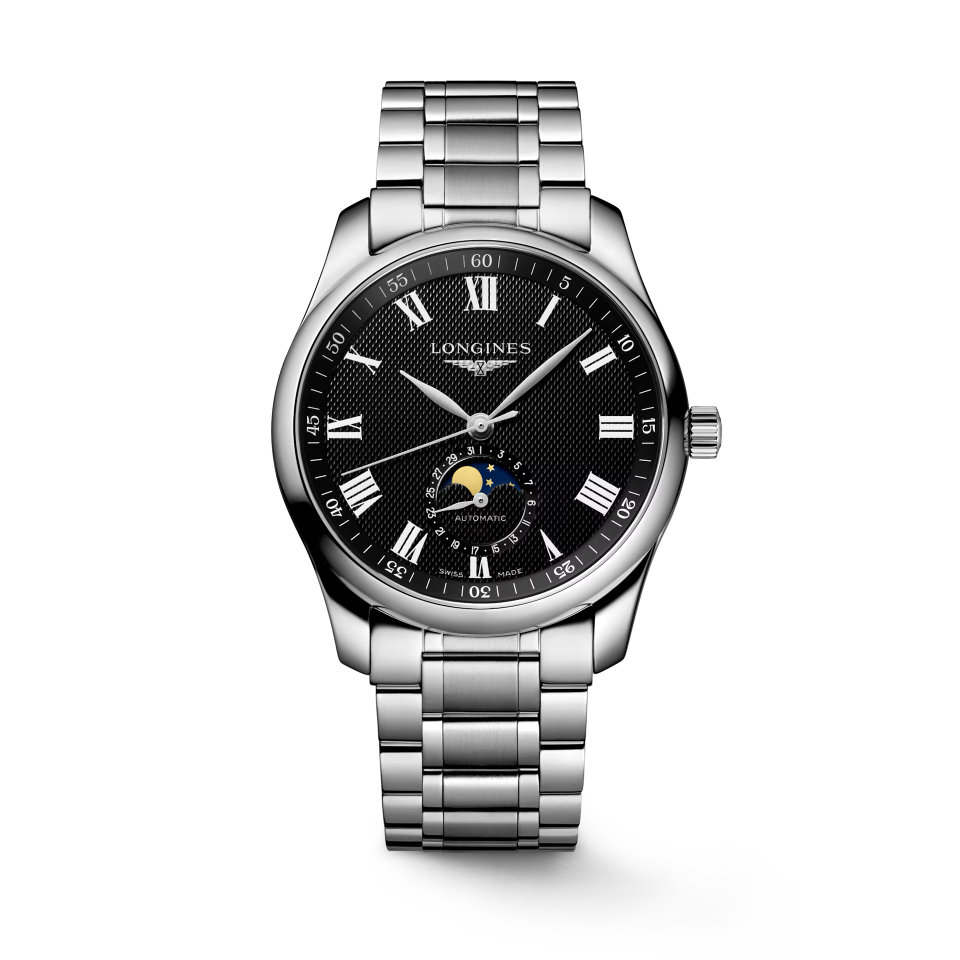 Master Collection Moonphase 40mm Stainless Steel Watch