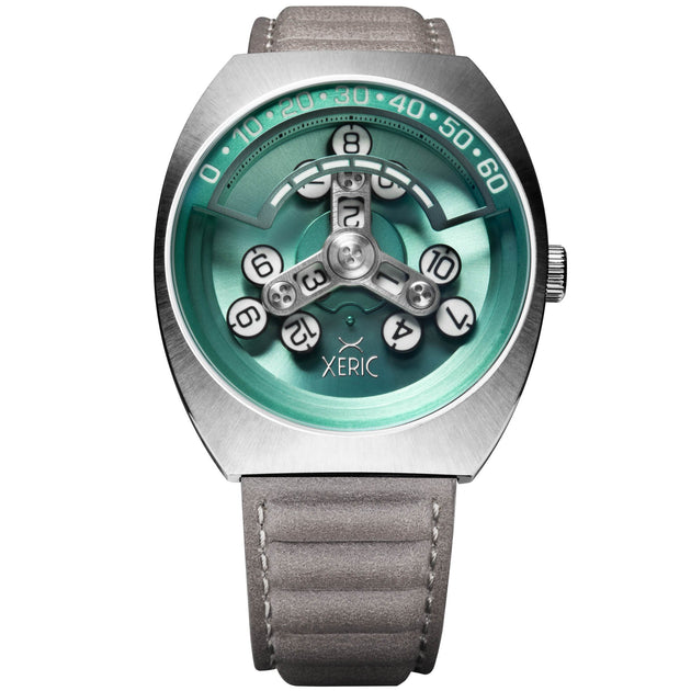 Xeric Scrambler Automatic Wandering Hour Aqua Gray