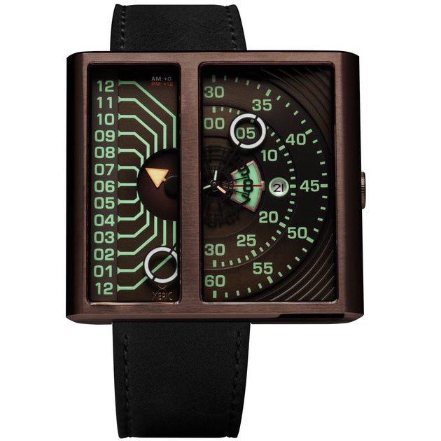 Xeric Soloscope II Automatic Dark Copper Black Limited Edition