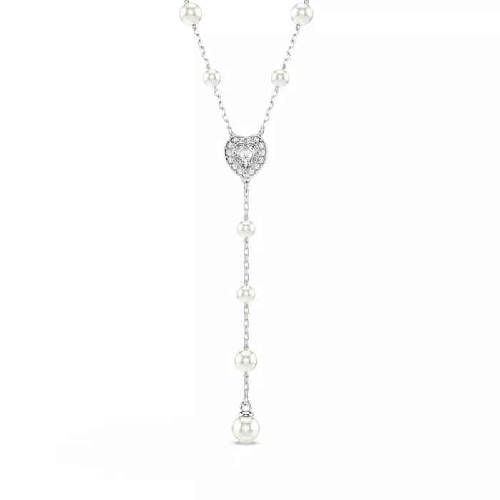 Swarovski® 'Ss25 Capsule' Women's Base Metal Necklace - Silver 5720855