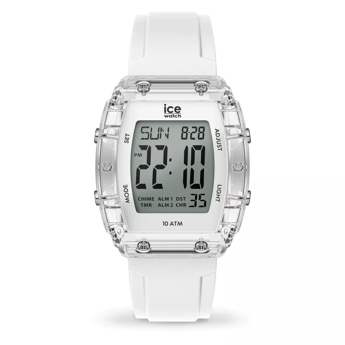 Ice Watch® Digital 'Ice Digit Boliday - White - Clear' Women's Watch (Small) 024565