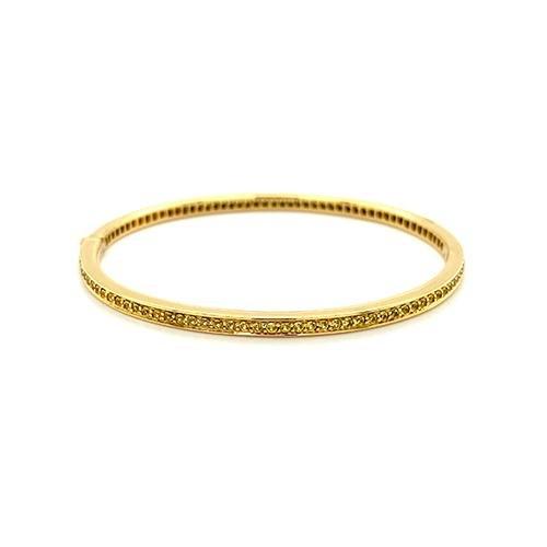 Yellow Sapphire Bangle