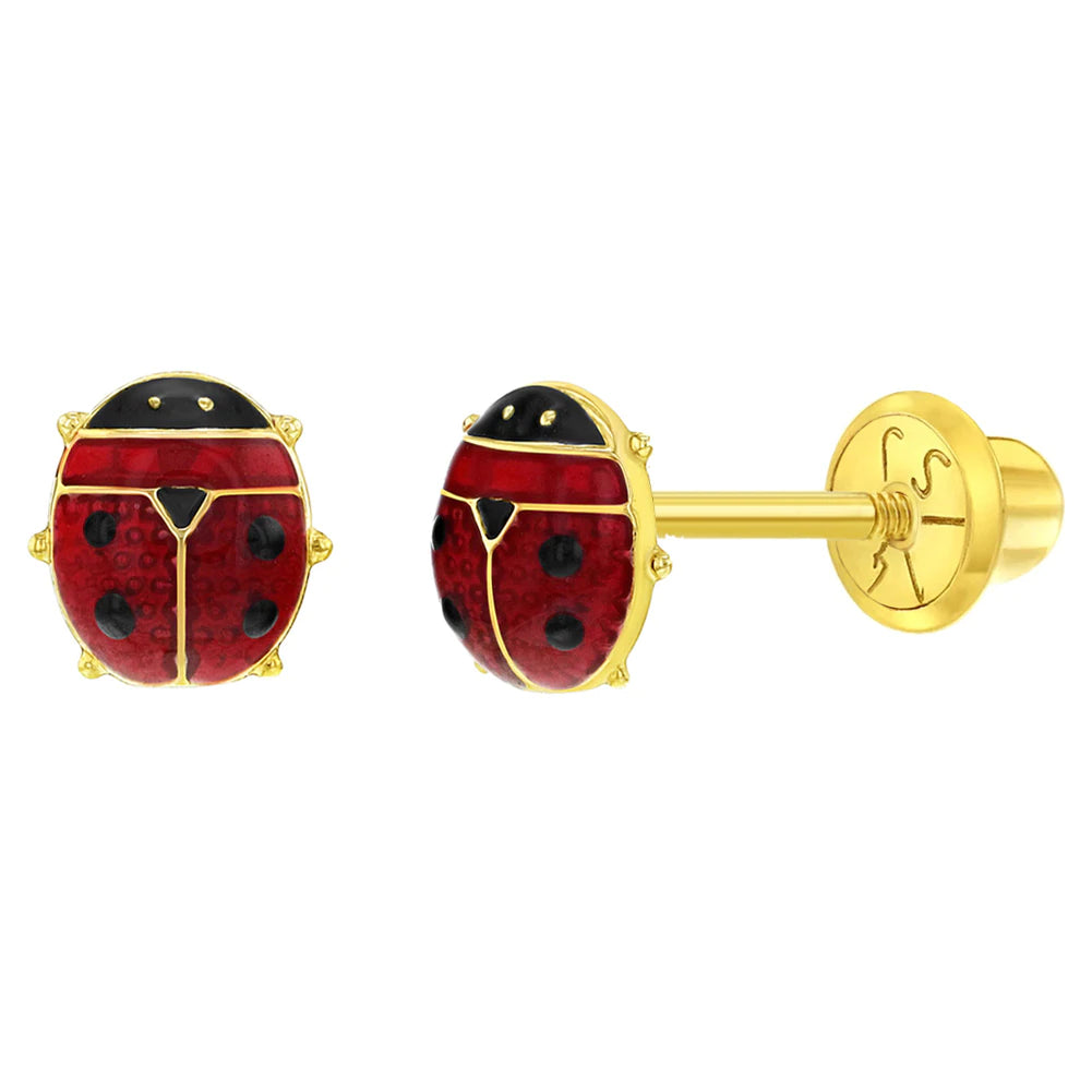 Tiny Colorful Ladybug Baby