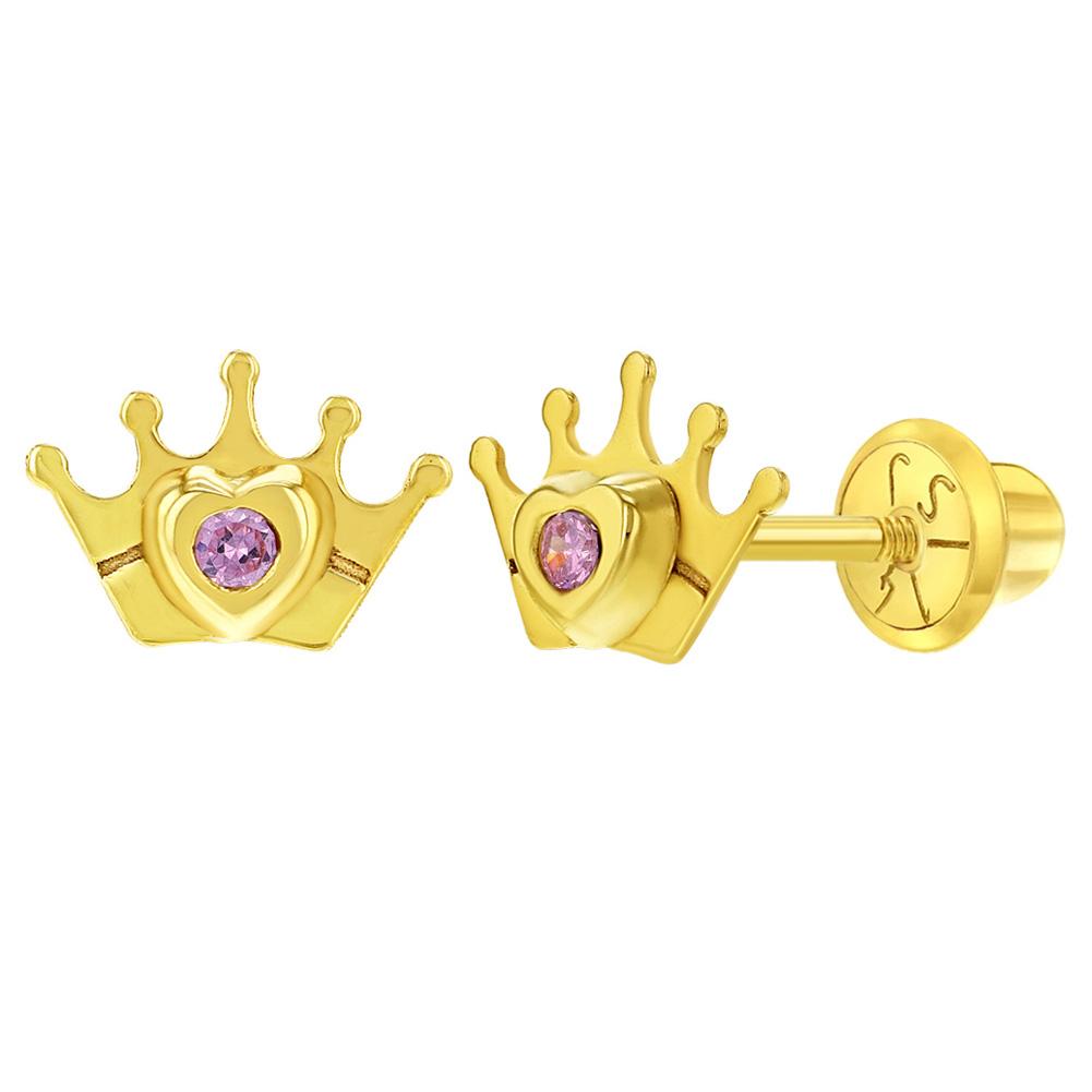 PRINCESS CROWN EARRINGS