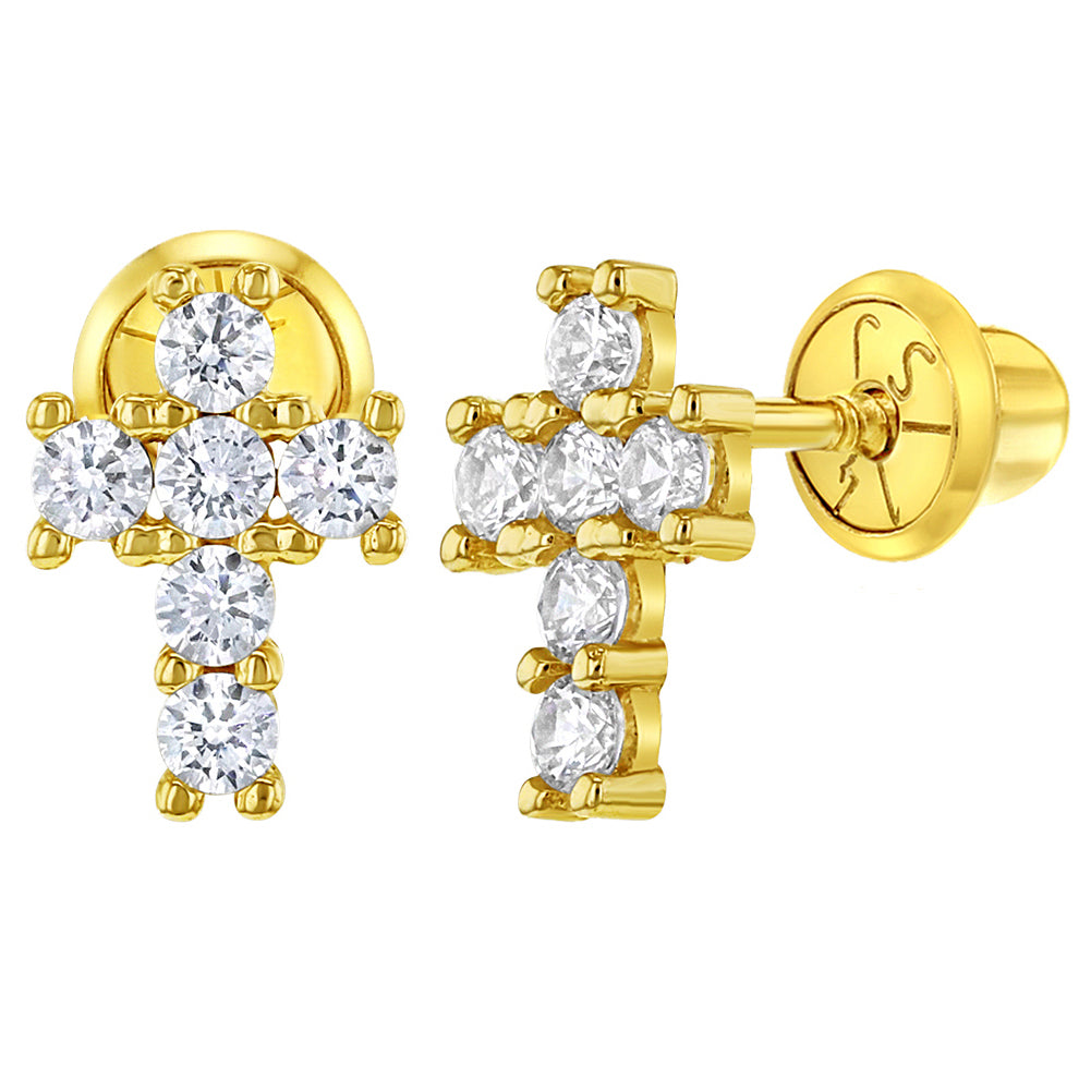 RELIGIOUS CROSS EARRINGS