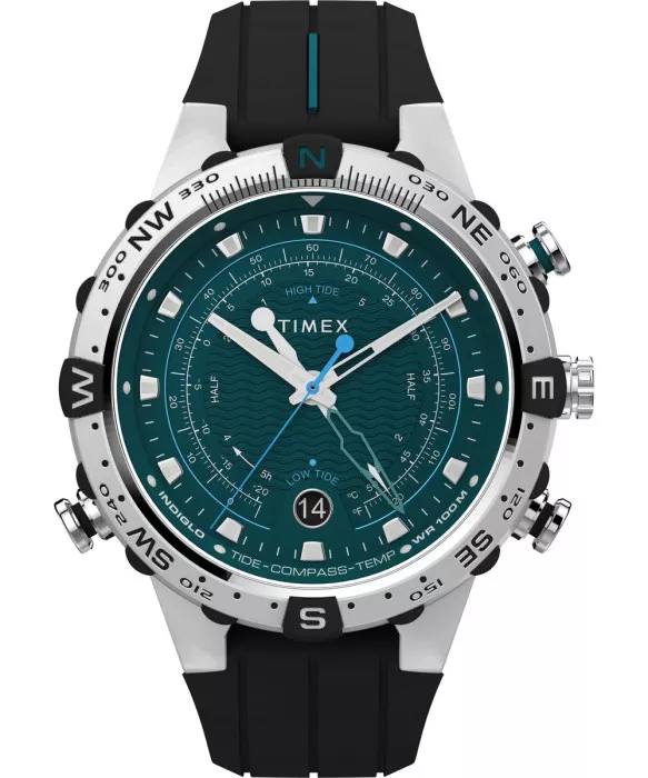 Timex® Analogue 'Tide/temp/compass' Men's Watch TW2W24200