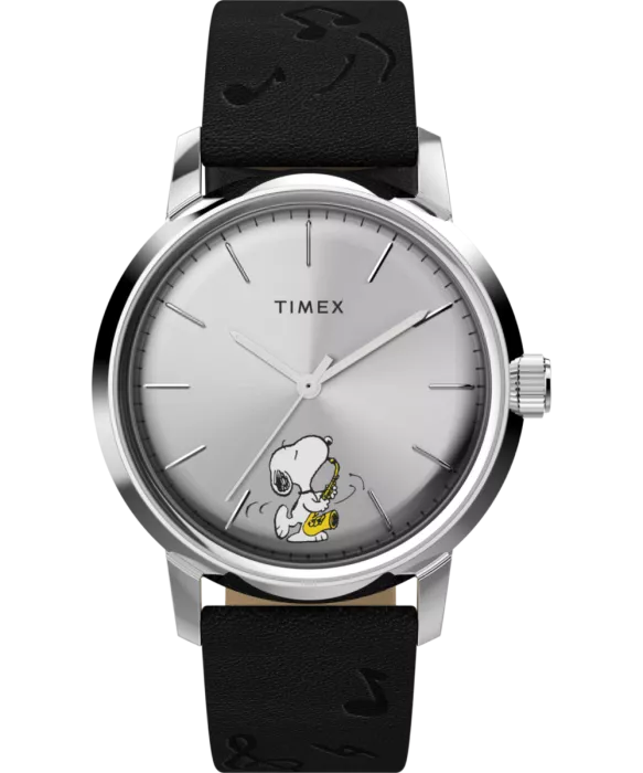 Timex® Analogue 'X Peanuts Marlin Saxophonist' Men's Watch TW2W68800