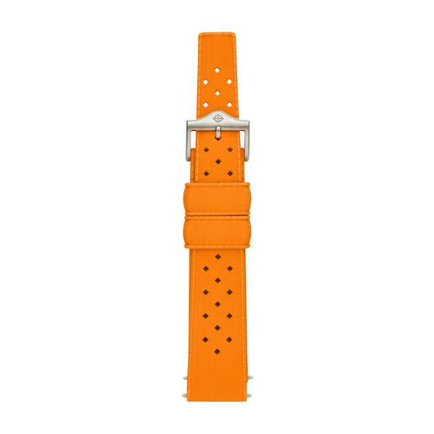 Zodiac 20mm Orange Rubber Tropic Strap