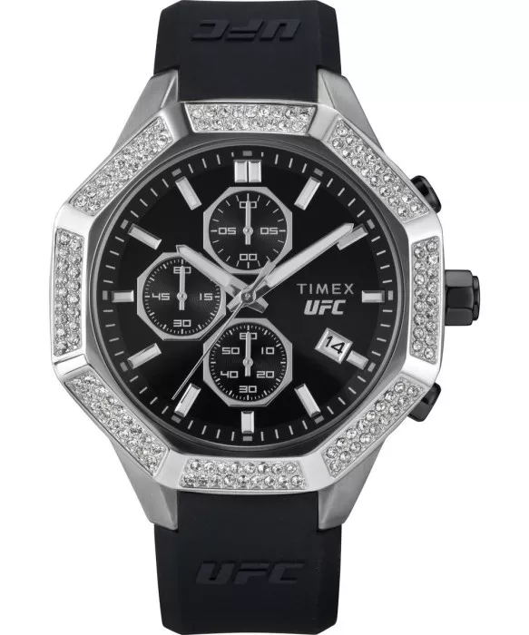 Timex® Chronograph 'Ufc King Chrono' Men's Watch TW2V99300