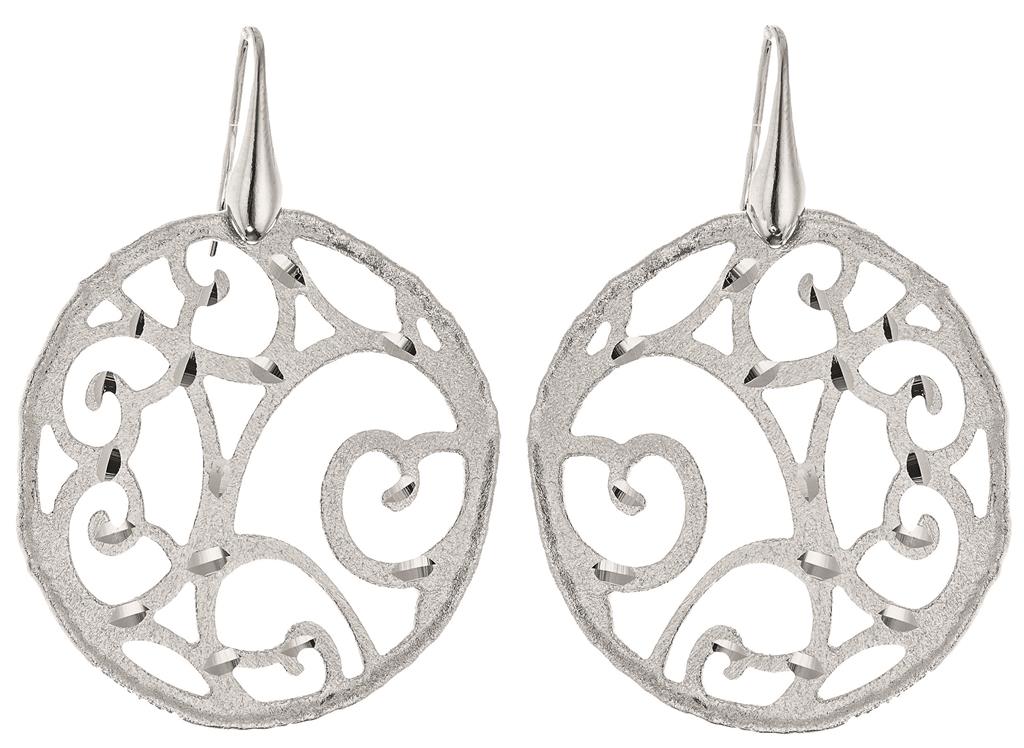 Incanto Brass Circle Dangle Earrings